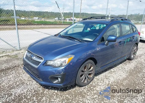 2013 Subaru Impreza 2.0I Sport Premium из США, поврежденный, VIN JF1GPAL60D2866281
